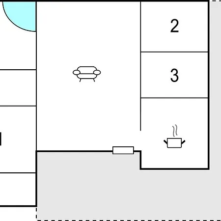 Holmegardsvej Ronne V Feriehus *